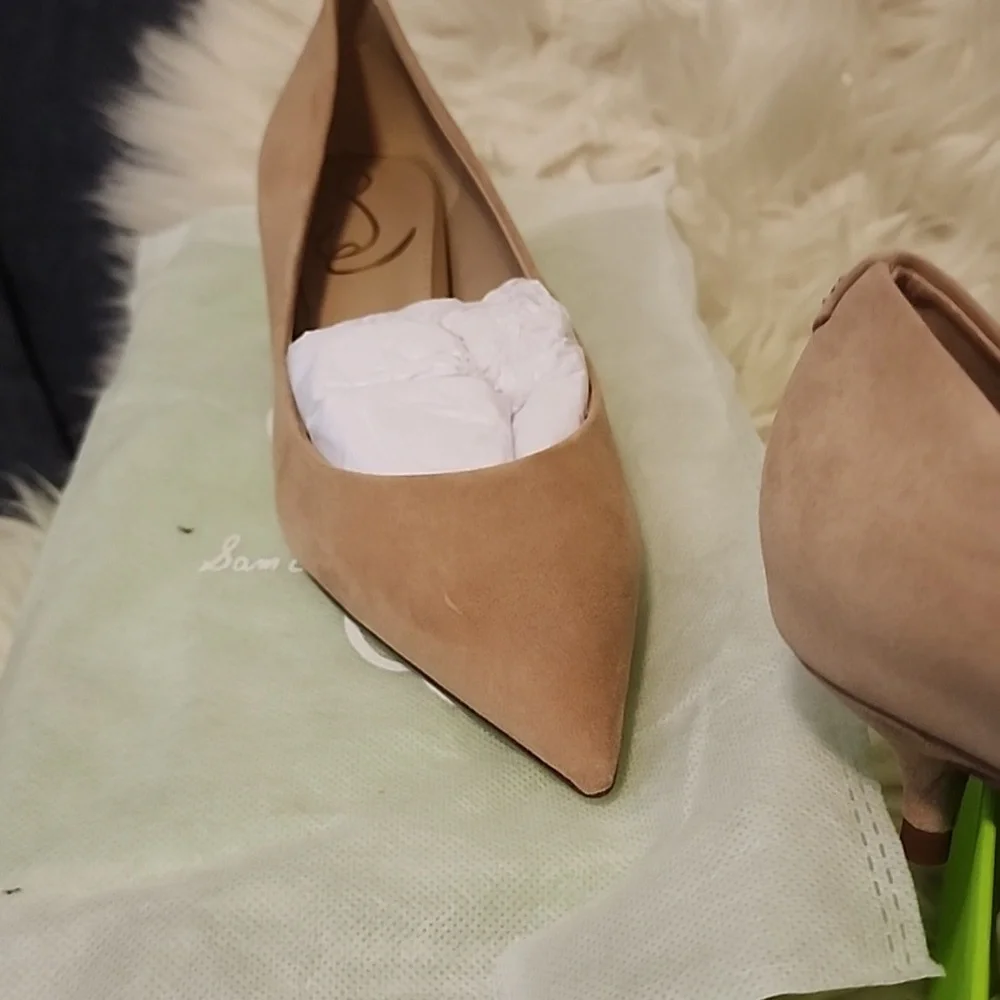 Sam Edelman Women's Tan Heels - Picture 2 of 6